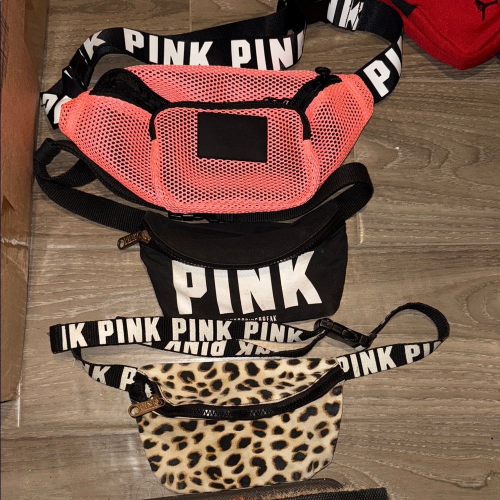 PINK Victoria's Secret 3 Belt Bags – Bundle Deal: Only $40! ✨